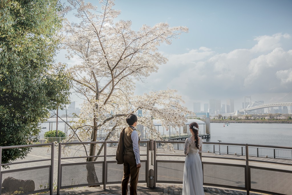 桃色に恋をするフォトウェディング