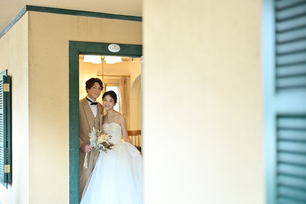 寄り添うおふたり