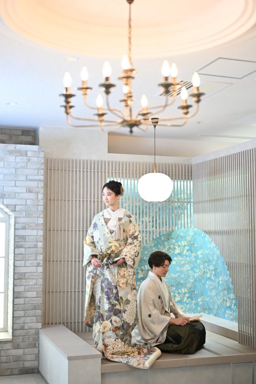 モダン和室のおふたり