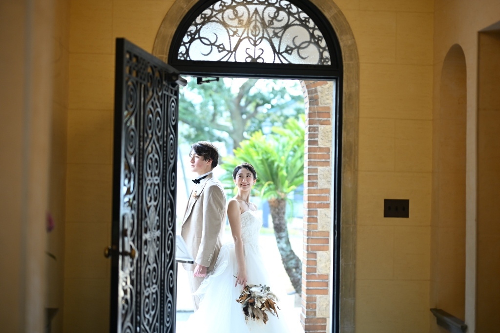 背中合わせのおふたり