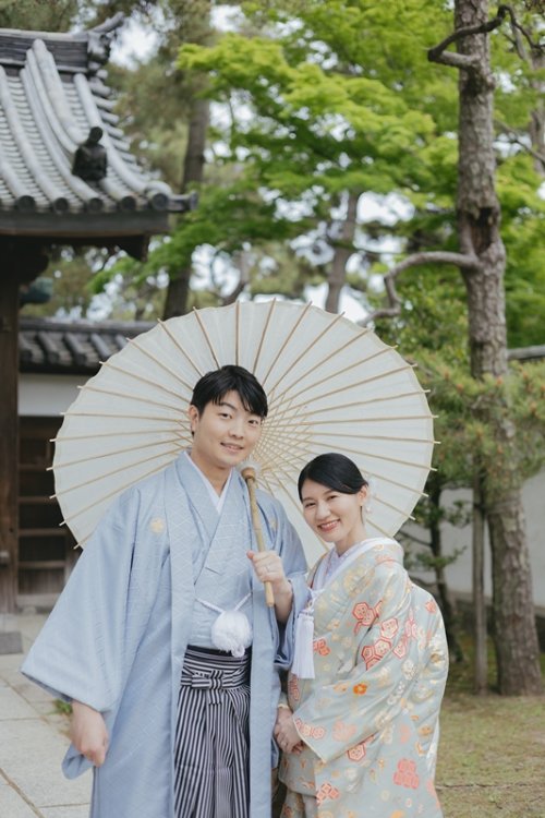 横浜で和装前撮り撮影