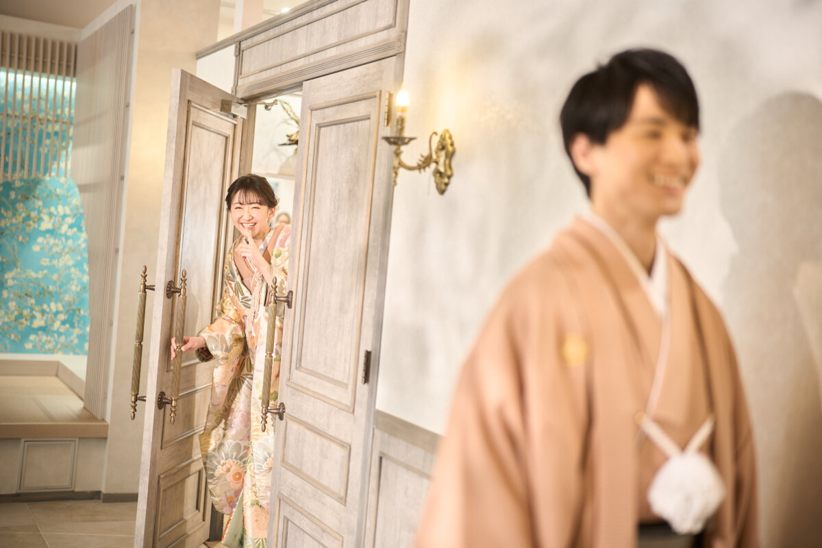 前撮りでファーストミート