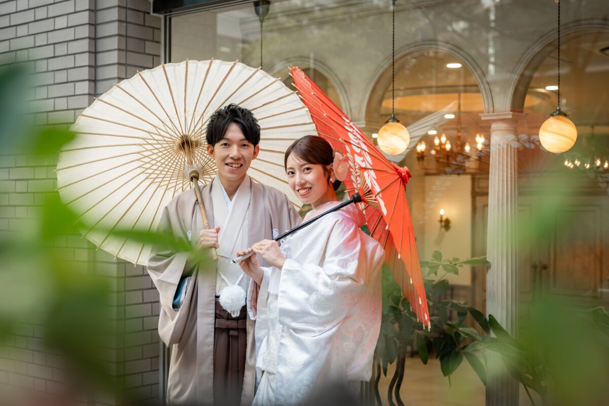 雨天関係なし!お2人の空間で素敵なウェディングフォトを☆