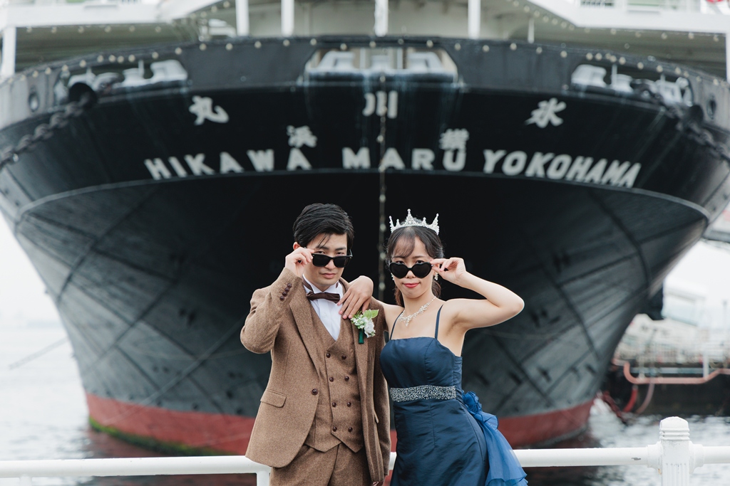 自然体が一番きれいに映る場所。山下公園フォトデート