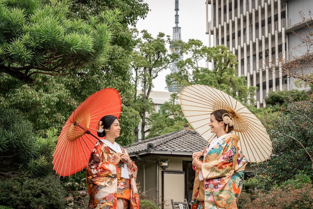 LGBTQ和装ウェディングフォト