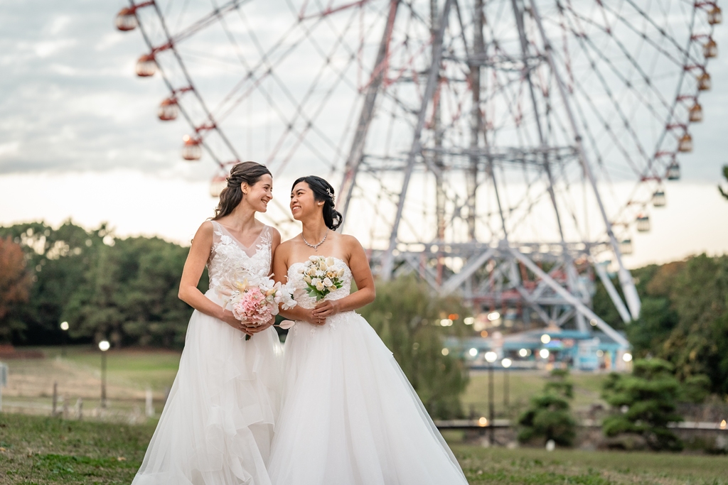 LGBTQ洋装ウェディングフォト