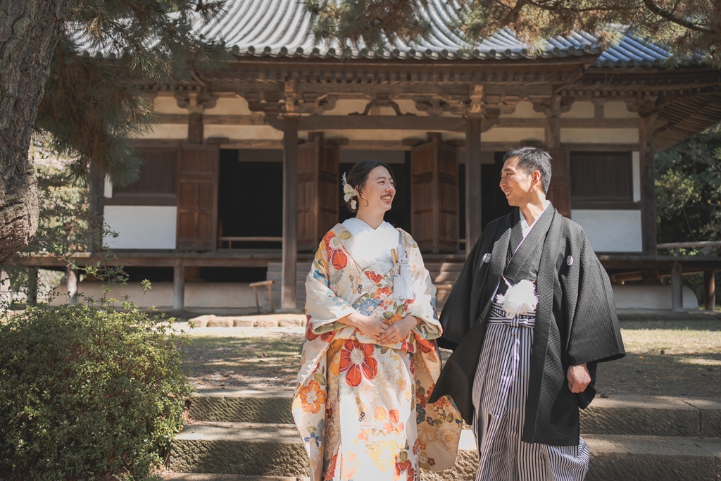 桜咲く三渓園で紡ぐ、おふたりだけの特別な一日